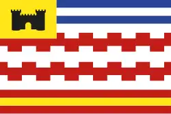 Flagge der Gemeinde West Betuwe