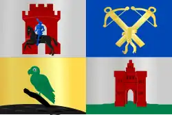 Flagge des Ortes Ouddorp