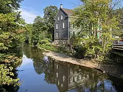 Wupper am alten Industrie-Standort Vogelsmühle (Tuchfabrikation)