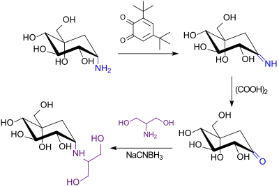 Synthese des Antidiabetikums Voglibose