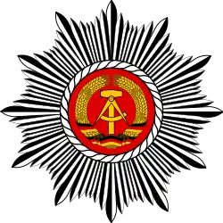 Polizeistern der Deutschen Volkspolizei