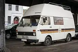 VW LT 28, Ursprungsausführung, Wohnmobil von Westfalia (Sven Hedin)