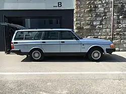 Volvo 240 Kombi, Seitenansicht