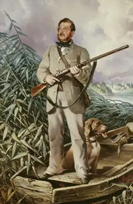 Ferdinand von Rayski: Bildnis Friedrich von Boxberg