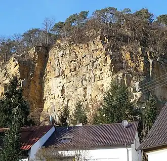 Aufgelassener Steinbruch