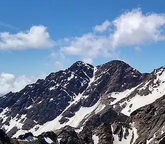 Vordere Eggenspitze von Norden