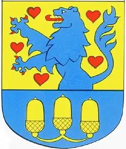 Wappen der neuen Gemeinde Vordorf seit 1974