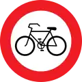 8c: Fahrverbot für Fahrräder