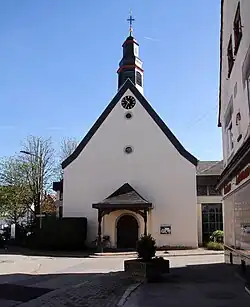 Denkmalgeschützte Westfassade