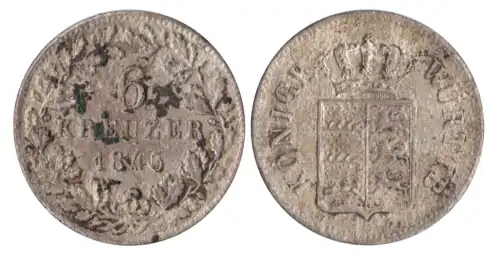 6 Kreuzer (1845)