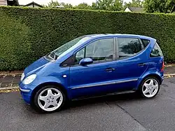 Tiefseeblau (933) 10/1997 – 03/2001. A160 Avantgarde