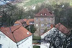 Blick zum Schloss