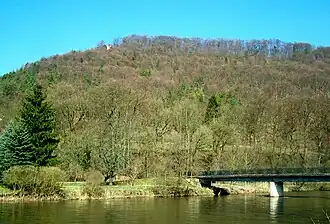 Blick von Frankenroda zum Mönchsberg