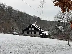 Das 1802 erbaute Schweizerhaus