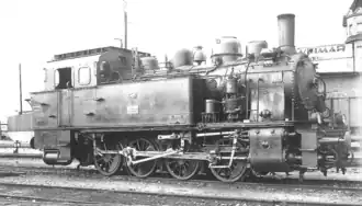 WBBE 91 um 1930 im Bahnhof Berka