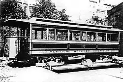 Beiwagen 110, um 1910