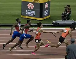 Foto eines Sprinters