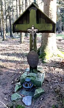 Gedenkkreuz für Bernhard Heinen, ehem. Besitzer, 1947