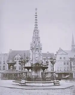 Marktbrunnen in Lübeck