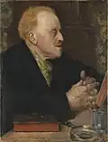 Paul Gachet, porträtiert von Norbert Goeneutte (1891)