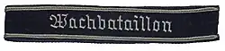 Ärmelband des Wachbataillons