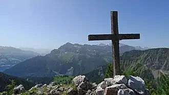 Gipfelkreuz auf dem Wageten.