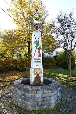 Hubertusbrunnen in Wahlrod