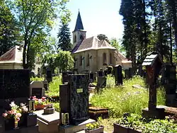 Waldfriedhof in Weipert