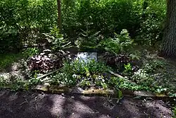 Gemeinschaftsgrab unbekannter Soldaten, die gegen Kriegsende 1945 gefallen sind