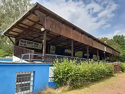 Das Waldstadion am Erbsenberg in Kaiserslautern (2020).
