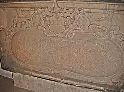 Epitaph von Lothar Friedrich Mohr von Wald, Domherr in Speyer