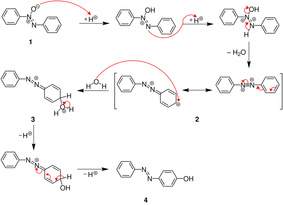 Wallach-Umlagerung Mechanismus
