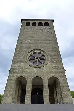 Wallerfangen-St. Barbara, Kirchturm von St. Salvator