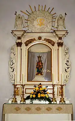 Marienfigur im Burloer Altar