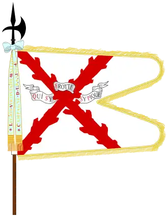 Wimpel der Stabsbrigade ab 1942