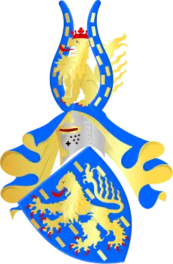 Stammwappen der Grafen von Nassau (walramische Linie)