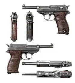 Verschiedene Ansichten der P38