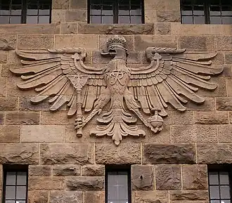 Preußischer Adler mit Königsmonogramm