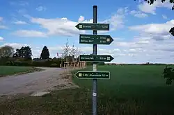 Wanderwegsbeschilderung Birkenhöhe