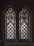 Bleiglasfenster Patronatsloge