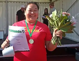 Rang fünf für Wang&nbsp;Zheng