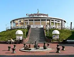 Das Café Pudding am Ende der Fußgängerzone