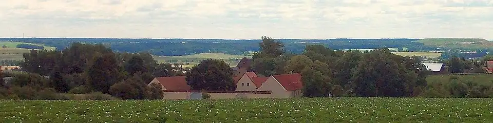 Piskowitz von der Wantewitzer Höhe gesehen (2014)