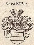Wappen derer von Reden im Weigel'schen Wappenbuch, 1734