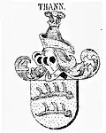 Wappen nach Seyler 1884.[3]