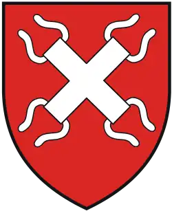 Heutiges Ortswappen von Büches