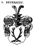 Wappen derer von Beurhauss bei Siebmacher