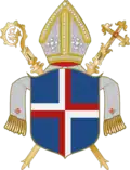 Wappen des Bistums Leitmeritz