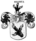 Wappen derer von Brandt (sächsischer Stamm) in Siebmachers Wappenbuch
