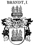 Wappen derer von Brandt (ostpreußischer Stamm) in Siebmachers Wappenbuch